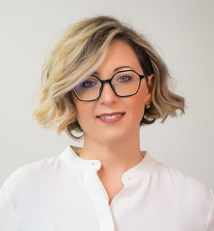 Foto della Dott.ssa Angela Saraceno, Business Unit Manager per Pharma Project & Rare Disease.