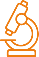 Illustrazione di un microscopio che rappresenta la collaborazione di Eurofins Genoma con 2070 laboratori, sottolineando il loro ruolo come punto di riferimento per la diagnosi molecolare.