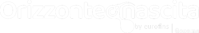 Logo di OrizzonteNascita, un progetto di Eurofins Genoma che supporta i futuri genitori durante tutto il percorso verso la nascita, offrendo test genetici per una gravidanza serena e senza rischi.