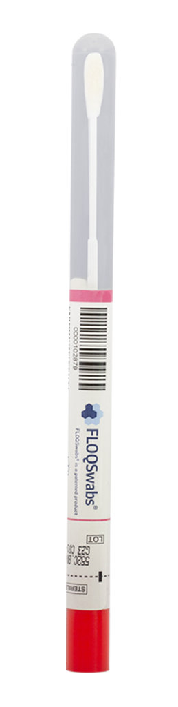 Tampone COPAN vaginale a secco per il test Eubiome Active di Eurofins Genoma, utilizzato per la raccolta e la conservazione dei campioni.